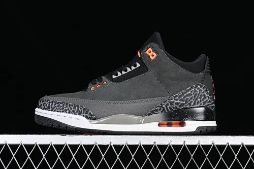 All categories Air Jordan Jordan series basketball shoes Air Jordan 3 Air Jordan 3 Retro "Fear" AJ3 Joe 3 fear dark gray CT8532-080